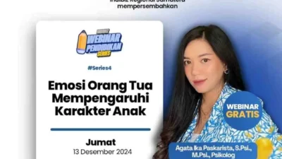 Indibiz Sumut Gelar Webinar Pendidikan Series 4: “Emosi Orang Tua Mempengaruhi Karakter Anak