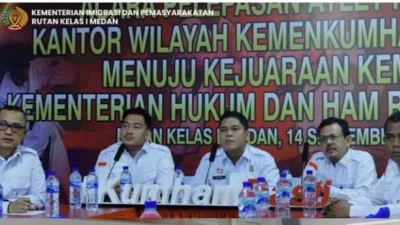 Rutan Kelas I Medan Siap Sukseskan Program “Presiden Menyapa Warga Binaan” Secara Virtual