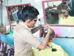 Lapas Rantauprapat Sediakan Fasilitas Barbershop untuk Tingkatkan Keterampilan WBP