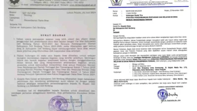 Diduga PJ Bupati Deli Serdang Restui Bimtek Kepala Desa ke Pulau Jawa, Surat Edaran Hanya Modus?