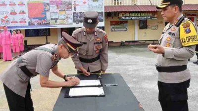 “AKP Hilton Marpaung” Resmi Gantikan Kompol Marhalam Napitupulu