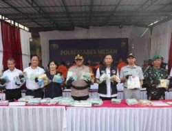 Polrestabes Medan Musnahkan 24 Kg Sabu dan 69 Ribu Ekstasi, Selamatkan Ratusan Ribu Jiwa