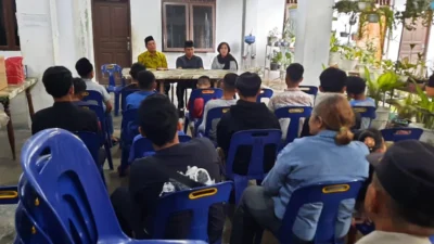 Kapolres Siantar Bersama Bhayangkari Berbagi Kasih dan mengenang 100 hari wafatnya mertua AKBP Yogen