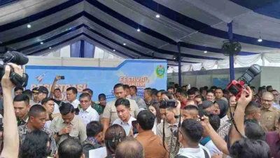 Kedatangan Wakil Presiden Gibran Rakabuming Raka di Bandara Internasional Kualanamu