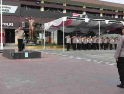 Kapolrestabes Medan Ajak Personel Tutup Tahun 2024 dengan Prestasi dan Optimisme