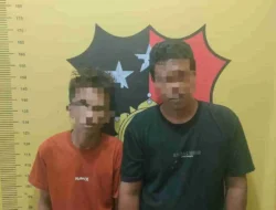 Polsek Marbau Tangkap Dua Pelaku Pencurian Sepeda Motor dan Celengan