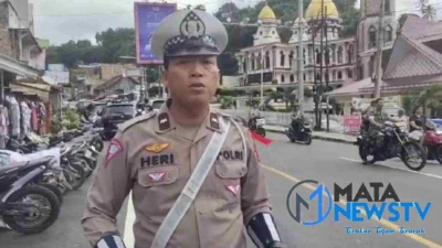 Arus Lalu Lintas Menjelang Tahun Baru 2025 di Simalungun Terpantau Lancar