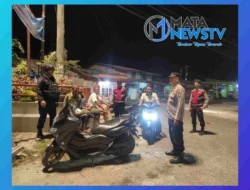 Polres Batu Bara dan Sat Brimob Yon B Tebing Tinggi Gelar Patroli Malam dalam Ops Lilin Toba 2024