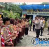 Kapolres Langkat Kunjungi Pos Pengamanan Nataru