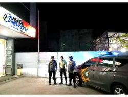 Polsek Indrapura Gelar Patroli Malam Antisipasi Gangguan Kamtibmas