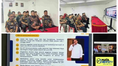 Lapas Kotapinang Ikuti Arahan Dirjen Pemasyarakatan, Tegaskan Komitmen Tingkatkan Pembinaan Warga Binaan