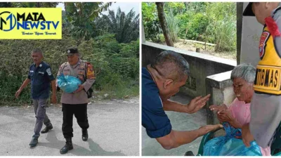 Kapolres Batubara Berikan Bantuan kepada Warga Tidak Mampu, Pererat Silaturahmi dengan Masyarakat
