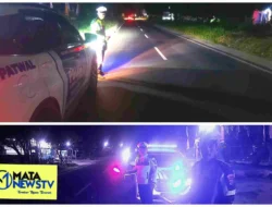 Polres Simalungun Tingkatkan Patroli Blue Light untuk Keamanan Malam Hari