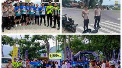 The Blues Fun Run Samosir 2025: Ajang Promosi Wisata dan Gaya Hidup Sehat Berjalan Sukses