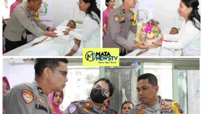 Kapolres Pematangsiantar Jenguk Personel yang Dirawat di Rumah Sakit