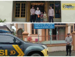 Polisi Rutin Amankan Gereja di Langkat, Pastikan Umat Nasrani Beribadah dengan Nyaman