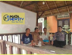 Bripka Sutri Harmadi Perkuat Keamanan Desa dengan Pengecekan Pos Kamling di Dusun Tanjung, Stabat Lama Barat
