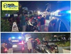 Personel Polsek Indrapura Gelar Patroli Malam untuk Antisipasi Gangguan Kamtibmas