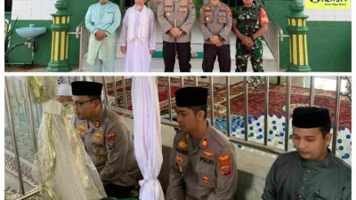 Ziarah Khidmat Kapolres Langkat dan Forkopimda Sambut HUT Langkat ke-275 di Makam Tuan Babussalam