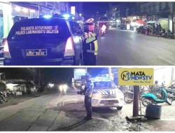 Patroli Blue Light Satlantas Polres Labuhanbatu Selatan: Ciptakan Keamanan di Jalinsum