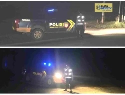 Personel Sat Samapta Polres Batu Bara Gelar Patroli Blue Light Antisipasi Kejahatan 3C