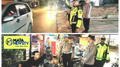 Patroli Blue Light Polsek Kotapinang: Antisipasi Kejahatan Jalanan dan Gangguan Kamtibmas