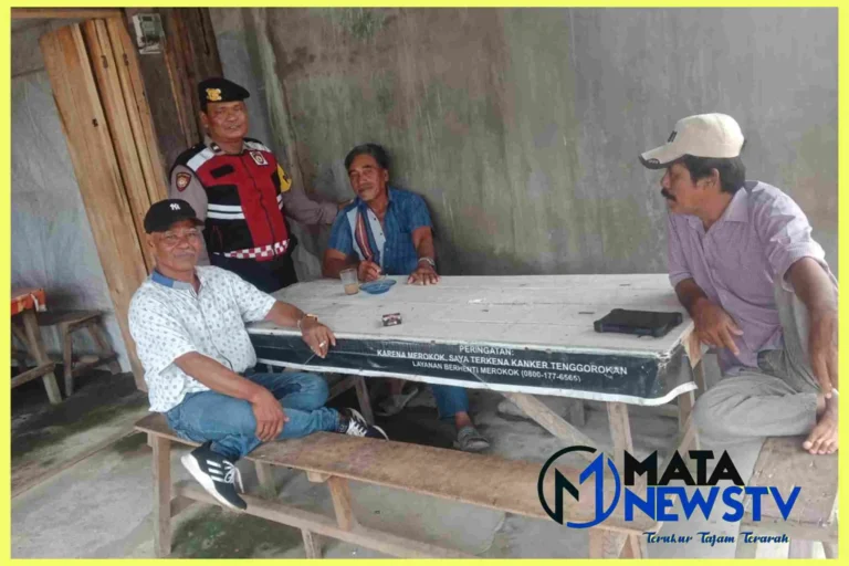 Polsek Medang Deras Lakukan Cooling System Pasca Pilkada 2024 di Desa Sidomulio