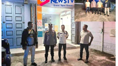 Patroli Malam Polsek Indrapura: Antisipasi Balap Liar, Begal, dan Tawuran di Wilayah Hukum Polres Batu Bara