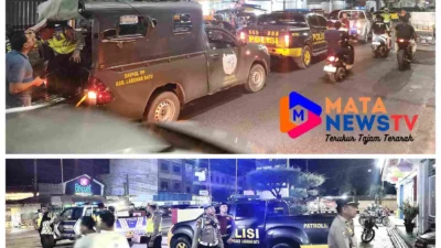 Polres Labuhanbatu Gelar Patroli Gabungan Tiga Pilar, Pastikan Keamanan dan Ketertiban Masyarakat