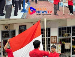 Lapas Kotapinang Gelar Upacara Kesadaran Berbangsa dan Bernegara, Warga Binaan Dukung Program Akselerasi Imipas