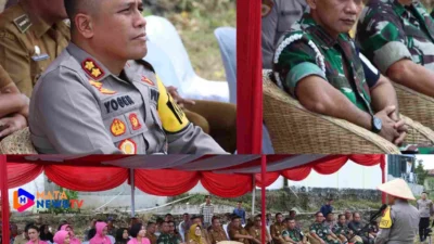 Polres Pematangsiantar Laksanakan Penanaman Benih Jagung Serentak 1 Juta Hektare untuk Dukung Swasembada Pangan
