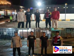 Personel Polsek Medang Deras Gelar Patroli Malam Antisipasi Kejahatan dan Premanisme