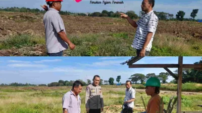 Polsek Lima Puluh Dukung Program Ketahanan Pangan Nasional di Batubara