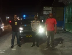 Patroli Malam Polsek Labuhan Ruku Berhasil Jaga Keamanan Wilayah