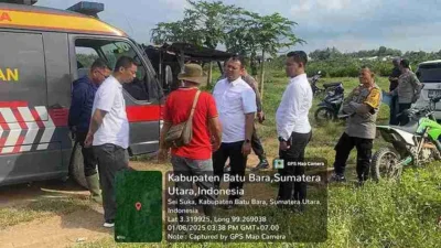Polres Batu Bara Laksanakan Kegiatan Gugus Tugas Ketapang Polri Terkait Pendataan Lahan Penanaman Jagung