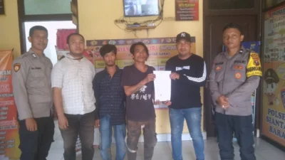 Kesalahpahaman Diselesaikan dengan Damai, Polsek Siantar Barat Berhasil selaku Mediator