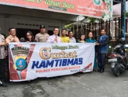 Polres Pematangsiantar Gelar “Minggu Kasih Curhat Kamtibmas” di Gereja-Gereja Kota Pematangsiantar