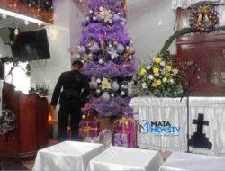 Polres Pematangsiantar Bersama Gegana Sterilisasi Gereja Jelang Malam Tahun Baru 2025