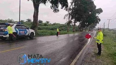 Polres Simalungun Gelar Patroli Rutin Antisipasi Kejahatan Jalanan dan Pelanggaran Lalu Lintas