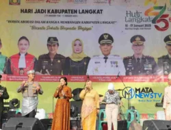 Kapolres Langkat menghadiri Resepsi Peringatan Hari Jadi Kabupaten Langkat Ke-275