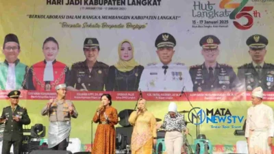 Kapolres Langkat menghadiri Resepsi Peringatan Hari Jadi Kabupaten Langkat Ke-275