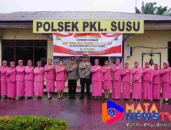 Kapolres Langkat AKBP David Triyo Prasojo Lakukan Kunjungan Kerja ke Polsek Pangkalan Susu