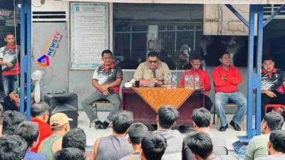 Dengar Langsung Aspirasi Warga Binaan, Kalapas Kotapinang Gelar Coffee Morning Massal