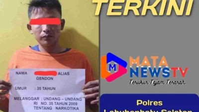 Polres Labuhanbatu Selatan Tangkap Pengedar Sabu di Silangkitang, Barang Bukti 3,80 Gram Diamankan