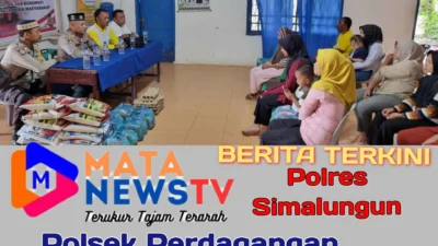 Polsek Perdagangan Gelar Kegiatan Jumat Barokah, Wujud Nyata Kepedulian Terhadap Masyarakat Kurang Mampu