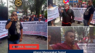 Aliansi Masyarakat Sumut Peduli Hukum Gelar Aksi: Desak Hukuman Maksimal untuk ESS