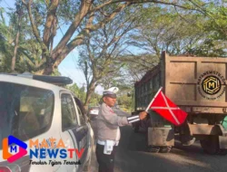 Satlantas Polres Batu Bara Gelar Patroli Kibas Bendera untuk Cegah Pelanggaran dan Kejahatan Jalanan