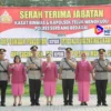Polres Serdang Bedagai Gelar Sertijab Kasat Binmas dan Kapolsek Teluk Mengkudu
