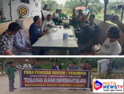 Warga Dusun Gunting Gajah Gelar Aksi di Perumahan Putra Anugrah Utama, Tuntut Penanganan Danau yang Meresahkan