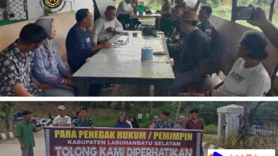 Warga Dusun Gunting Gajah Gelar Aksi di Perumahan Putra Anugrah Utama, Tuntut Penanganan Danau yang Meresahkan